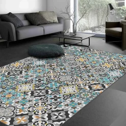 Alfombra de vinilo Agadir, 153×200 cm