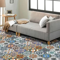 Alfombra de vinilo Algarve, 153×200 cm