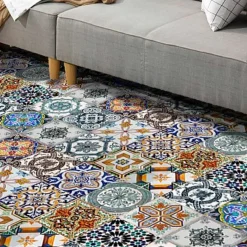 Alfombra de vinilo Algarve, 153×200 cm