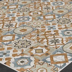 Alfombra de vinilo Kollar beige, 153×200 cm