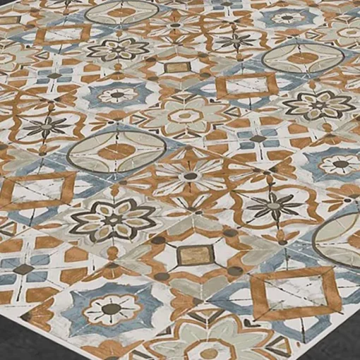 Alfombra de vinilo Kollar beige, 153×200 cm