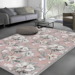 Alfombra de vinilo Magnolia nude, 153×200 cm