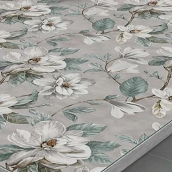 Alfombra de vinilo Magnolia gris, 153×200 cm