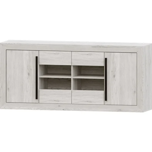 Aparador Artic 160 Niza tirador lineal, 160x80x42 cm