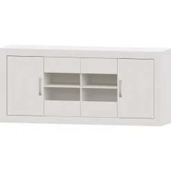 Aparador Blanco nieve 160 Niza tirador standar, 160x80x42 cm