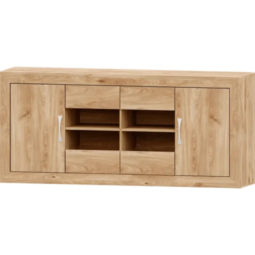 Aparador Roble 160 Niza tirador standar, 160x80x42 cm