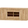 Aparador Roble 160 Niza tirador lineal, 160x80x42 cm