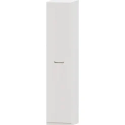Armario 1 puerta abatible Blanco Niza tirador standar, 50x232x52 cm