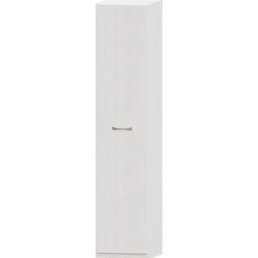 Armario 1 puerta abatible Blanco Niza tirador standar, 50x232x52 cm