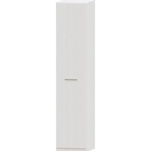 Armario 1 puerta abatible Blanco Puzzle, 50x232x52 cm