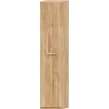 Armario 1 puerta abatible Roble Puzzle, 50x232x52 cm