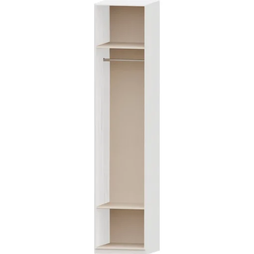 Armario 1 puerta abatible Blanco Puzzle, 50x232x52 cm