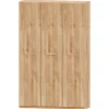Armario 3 puertas abatibles Roble Puzzle, 149x232x52 cm