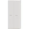 Armario 2 puertas abatibles Blanco Puzzle, 99x232x52 cm