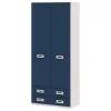 Armario juvenil 2 puertas 2 cajones Start, 100x232x52 cm