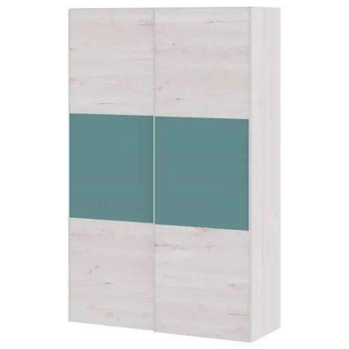Armario juvenil 2 puertas correderas Start, 156x232x60 cm