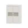 Bodeguero Blanco nieve 80 Niza tirador standar, 80x120x42 cm