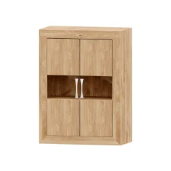Bodeguero Roble 80 Niza tirador standar, 80x120x42 cm