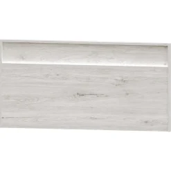 Cabecero de cama Artic con luz LED, 160x80x6 cm