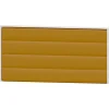 Cabecero de cama Artic tapizado polipiel Franjas (Blanco / Negro / Plata / Oro), 160x80x6 cm