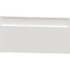 Cabecero de cama Blanco con luz LED, 160x80x6 cm