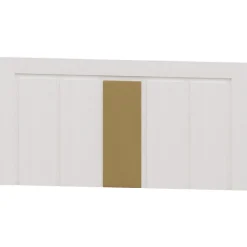 Cabecero de cama Blanco Niza 4, 160x80x3 cm