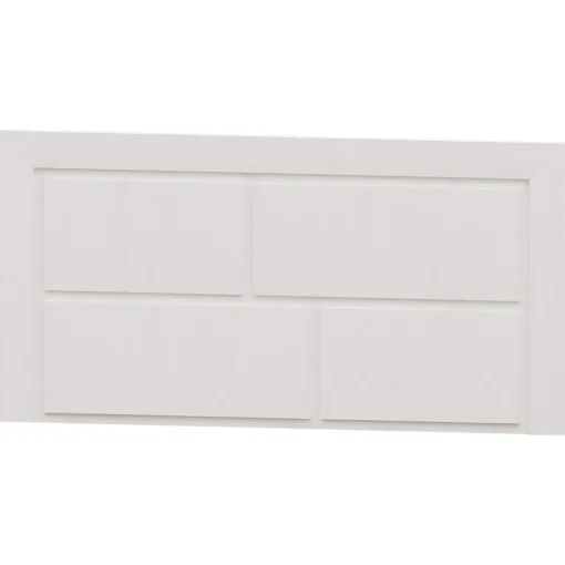 Cabecero de cama Blanco Niza 5, 160x80x3 cm