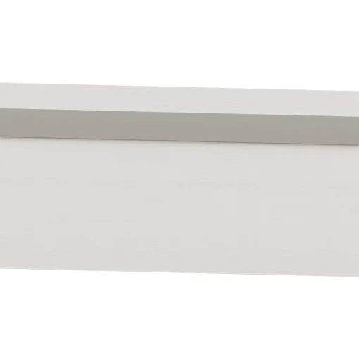 Cabecero de cama Blanco/Plata Puzzle 4, 160x80x3 cm