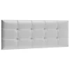 Cabecero de cama capitoné tapizado polipiel, 160×60 cm