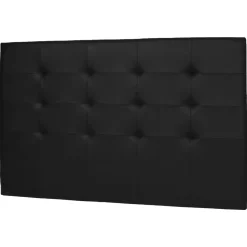 Cabecero de cama capitoné tapizado polipiel, 160×110 cm