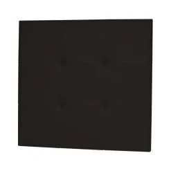 Cabecero de cama capitoné tapizado polipiel, 105×110 cm