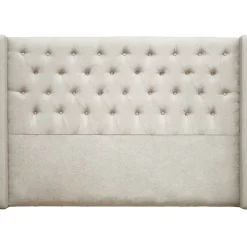 Cabecero de cama Orejero tapizado tela, 170×120 cm