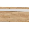 Cabecero de cama Roble/Blanco Puzzle 4, 160x80x3 cm