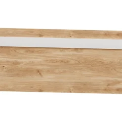 Cabecero de cama Roble/Blanco Puzzle 4, 160x80x3 cm