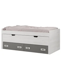 Cama nido compacta 105 juvenil 2 cajones Start, 206x80x115 cm
