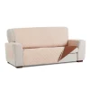 Cubre sofá acolchado Beige-Marrón