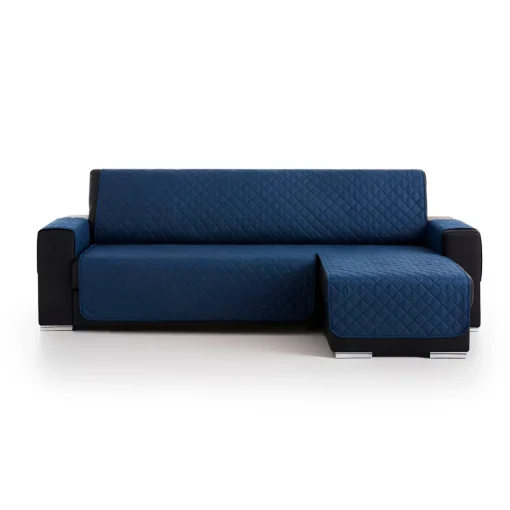 Cubre sofá acolchado chaiselongue Azul Marino