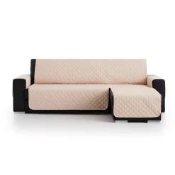 Cubre sofá acolchado chaiselongue Beige