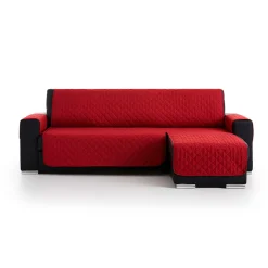 Cubre sofá acolchado chaiselongue Rojo