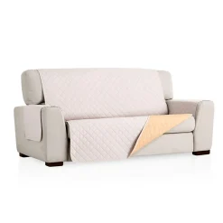 Cubre sofá acolchado Marfil