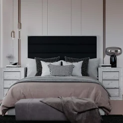 Dormitorio de matrimonio Artic / Negro Niza 23
