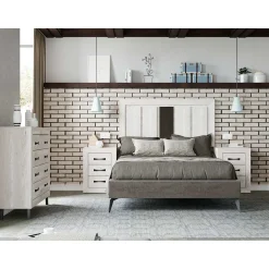 Dormitorio de matrimonio Artic/Negro Niza 13