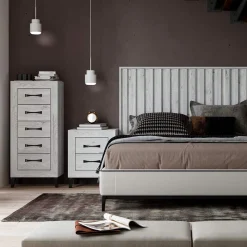 Dormitorio de matrimonio Artic / Negro Niza 24