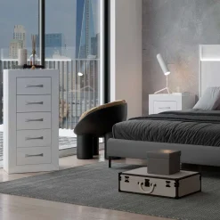 Dormitorio de matrimonio Artic / Plata Niza 22