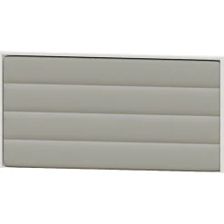 Dormitorio de matrimonio Blanco/Plata Puzzle 26