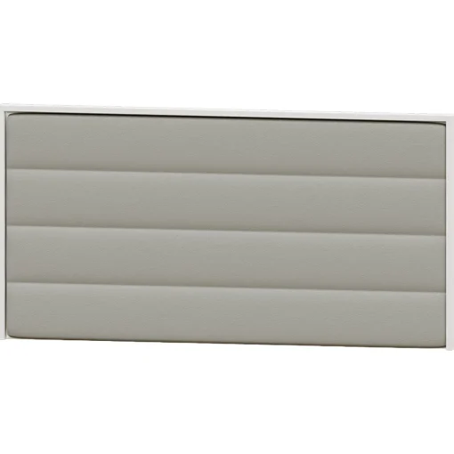 Dormitorio de matrimonio Blanco/Plata Puzzle 26
