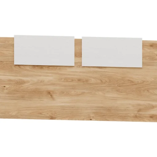 Dormitorio de matrimonio Roble/Blanco Puzzle 13