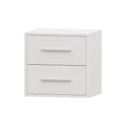 Dormitorio de matrimonio Blanco/Plata Puzzle 26
