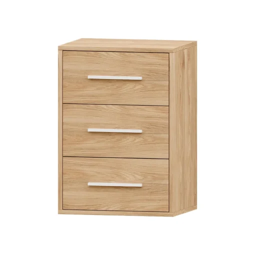 Dormitorio de matrimonio Roble/Blanco Puzzle 13