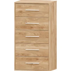 Dormitorio de matrimonio Roble/Blanco Puzzle 14